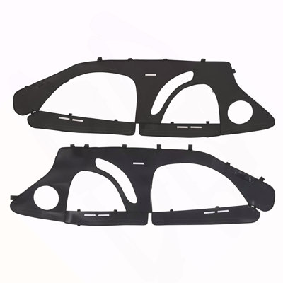 UTV Cab Enclosure Upper Doors Set for Polaris RZR PRO 2020-2024/Turbo 2022-2024