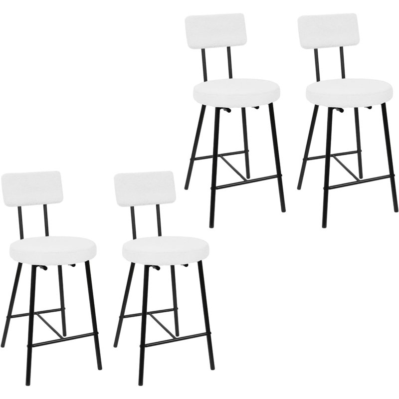 Counter Stool, White