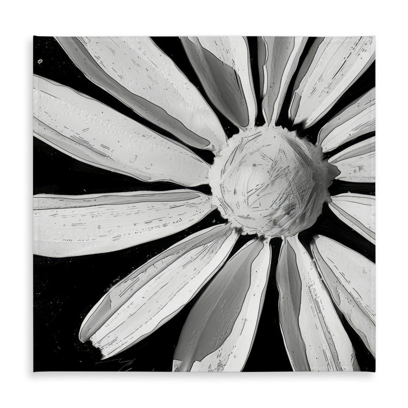 Desaturated Flower Tablecloth - Indoor/Outdoor Home Decor