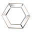 Miroir hexagonal
