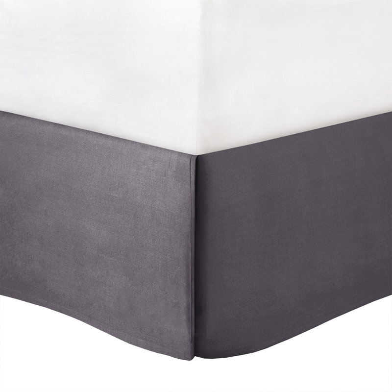 Gray King Reversible Jacquard Microfiber Quilt Set