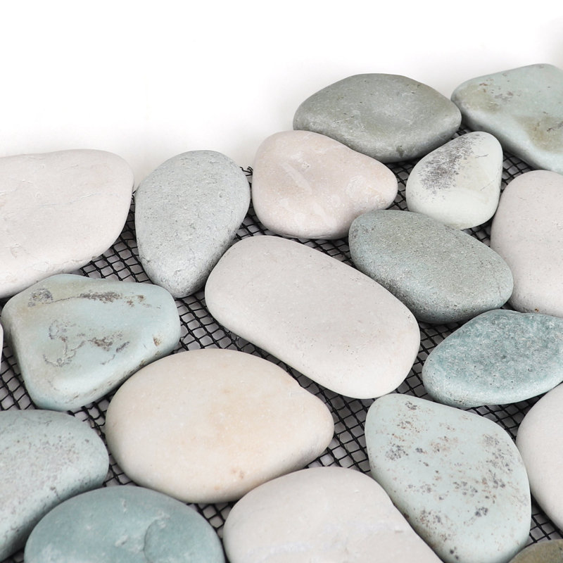 Stone Wall Tiles - 10 Pack, Sea Green