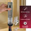 Ouvre-bouteille électrique, tire-bouchon automatique sans fil rechargeable avec coupe-capsule et lumière DEL, acier inoxydable
