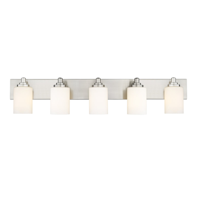 Pascale 5 - Light Dimmable Vanity Light, Brushed Nickel