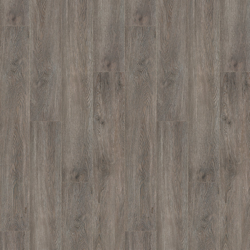 3mm Thick 7.25'' W x 48'' L Oak Vinyl Plank, Gray