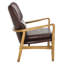 Fauteuil capitonné l 28 po Mondal
