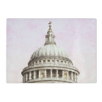 Tempered Glass St. Paul's Cathedral Chopping Board