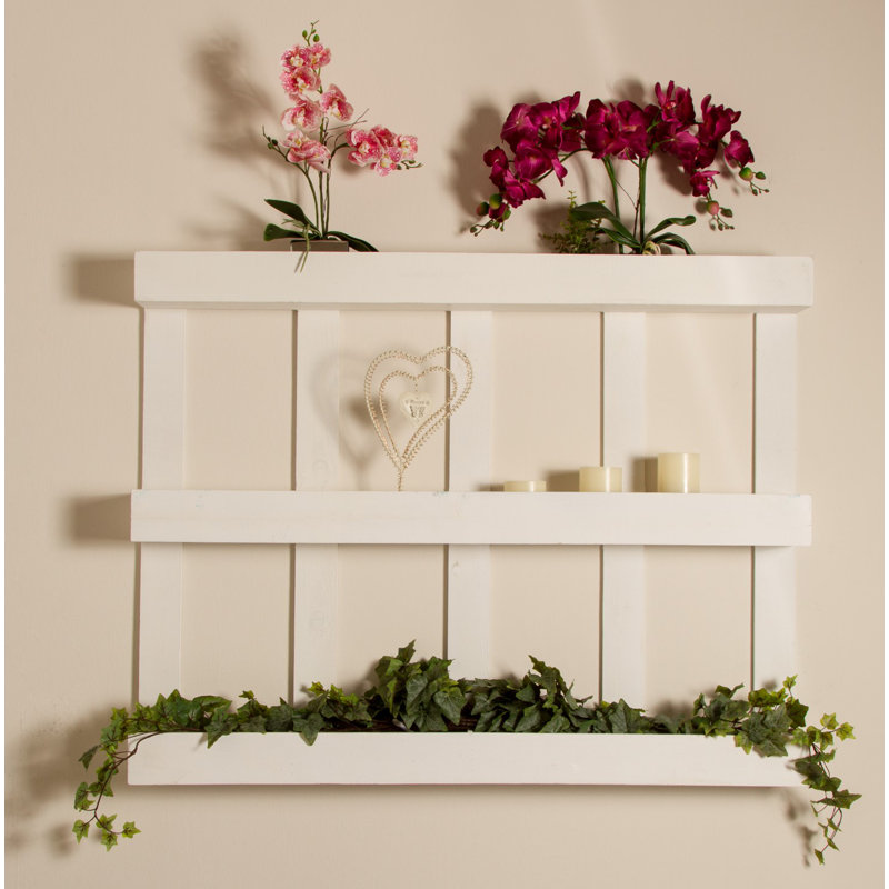 Fairfield 3 Piece Fir Solid Wood Accent Shelf