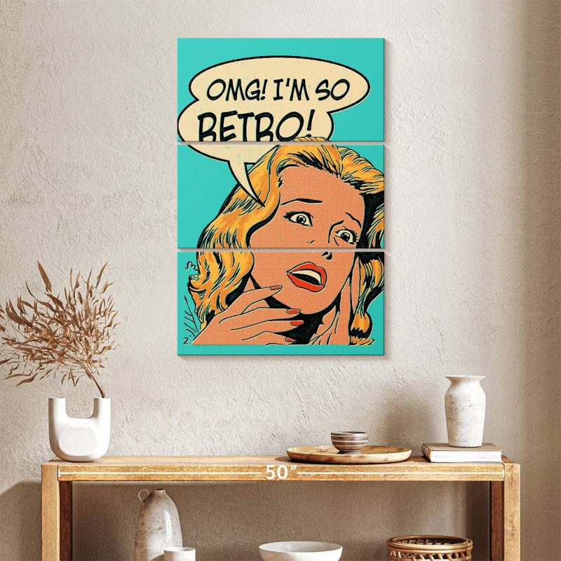 Keiraleigh OMG I'm So Retro, H 38 po x l 24 po