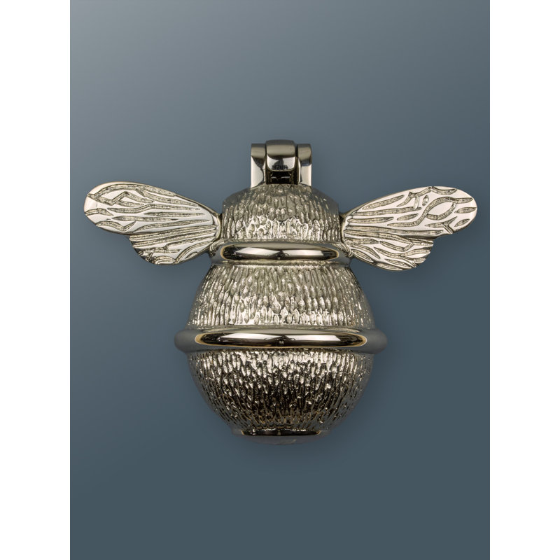 Shannon Bee Door Knocker, Nickel