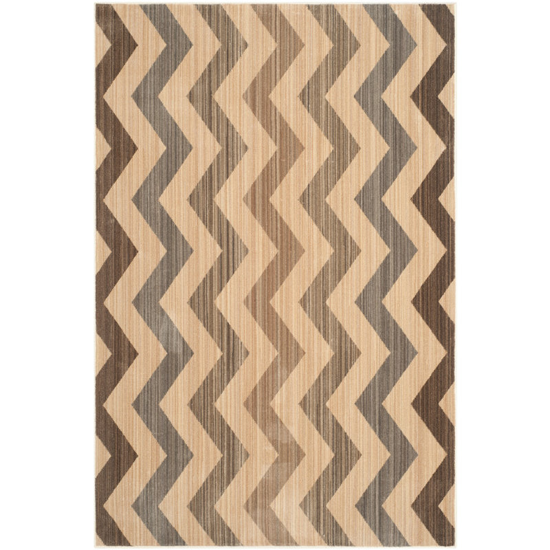 Sarabia Infinity Performance Chevron Rug, Rectangle 5'1" x 7'6"