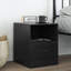 34.5cm W Steel Bedside Table-101281123