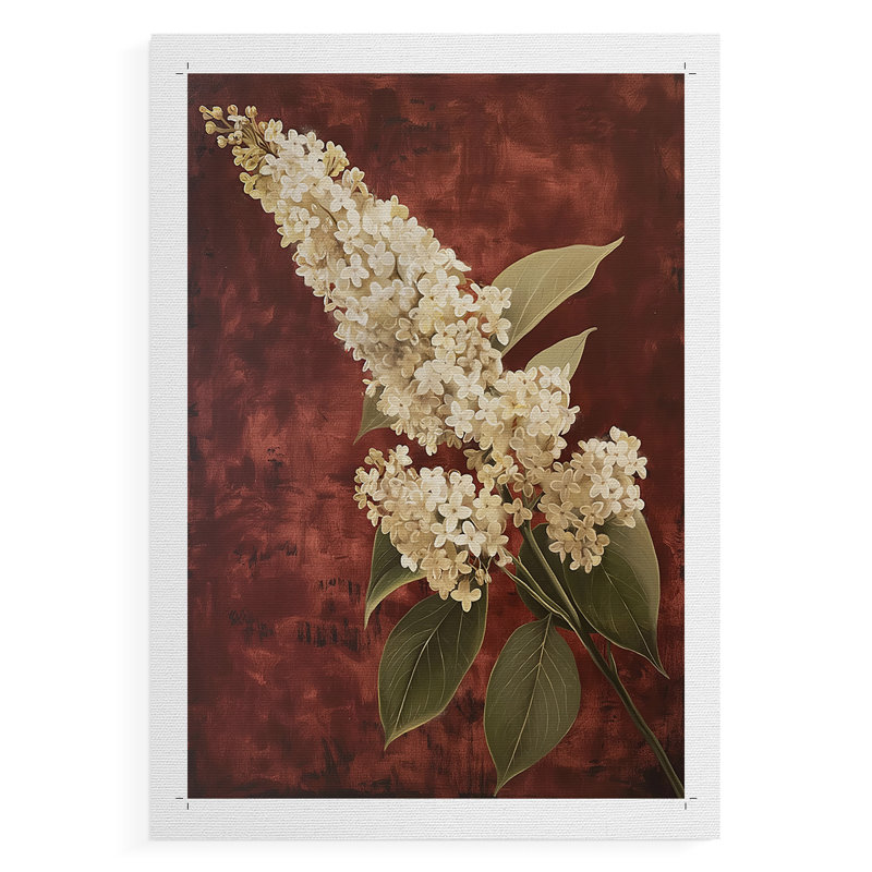 FLORAL Series CCIII - Impression sur toile seulement - NON-CADRE, H 18 po x l 12 po