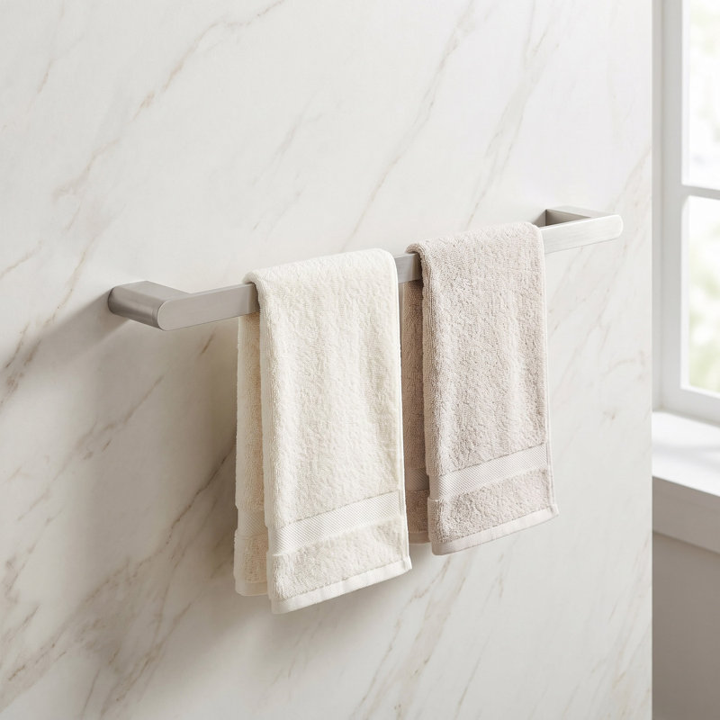 Linear 24” Towel Bar, Brushed Nickel