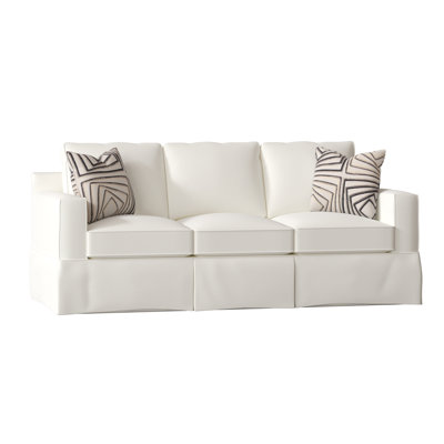 McAlester 85'' Slipcovered Sofa
