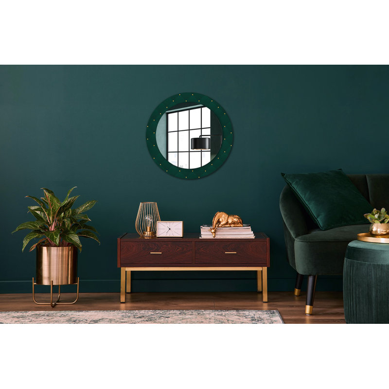 Huldar Glass Flat Wall Mirror