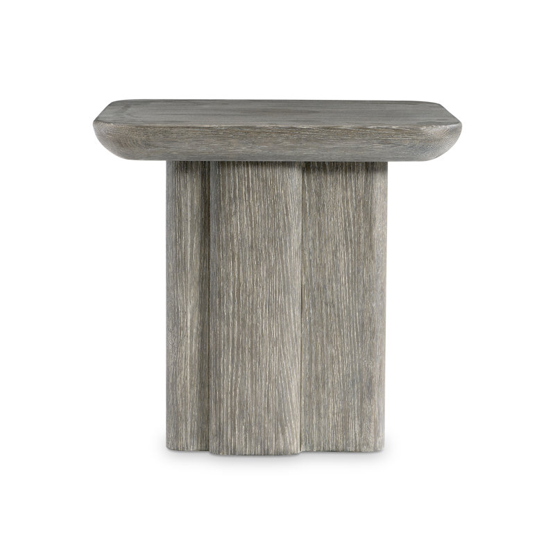 Monolith Solid Wood End Table, Square