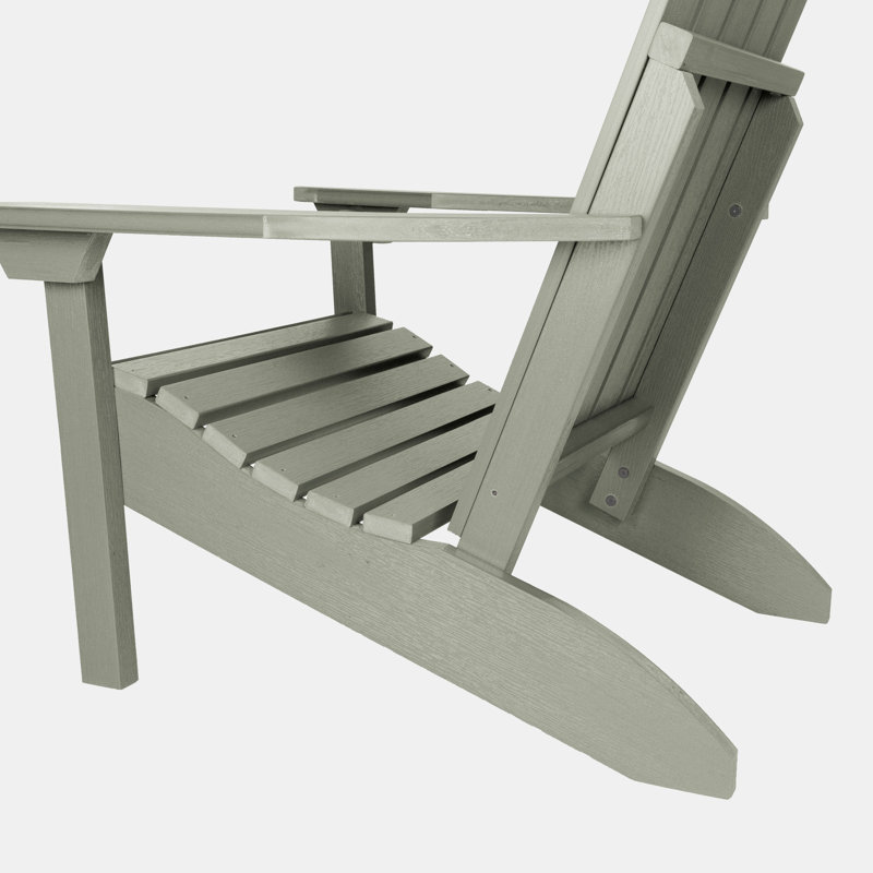 Chaise Adirondack en plastique Leis, Eucalyptus