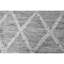 Wool Geometric Area Rug in Gray-63470026