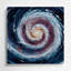 Photographie de galaxie spirale Sci Fi Galaxy