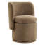 Fauteuil demi-tonneau pivotant Adrielle-115748512