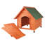 Trixie Weatherproof Outdoor Dog House, Raised Floor, Pointed Roof-1388480446