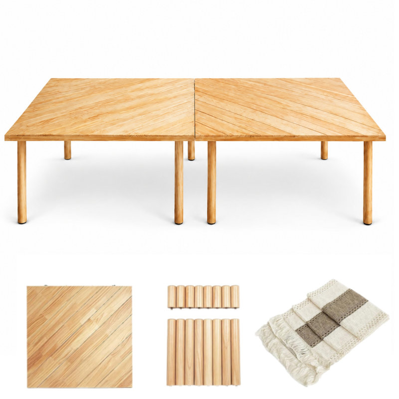Folding Table, 60"W