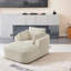 Très grand fauteuil inclinable en velours côtelé-2027066279