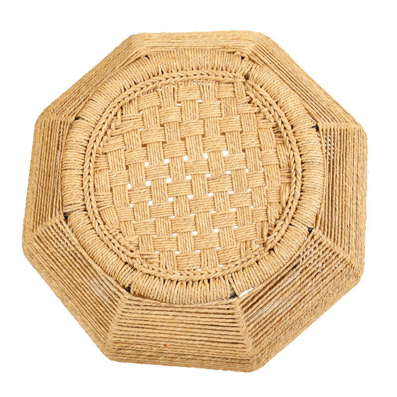 Riyan 30cm Wide Novelty Solid Colour Pouffe Ottoman