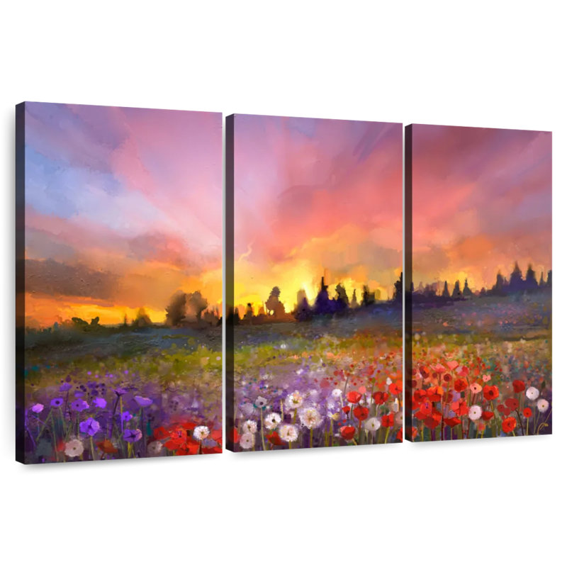 Alvord Sunset Landscape, 36" H x 57" W