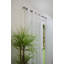 Tringle à rideaux simple réglable 1 po en ardoise / chrome Kaphan-835621048