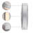 17 In. Brushed Aluminum Finish Dimmable Led Indoor Outdoor Wall Light-1603319294-1603319290