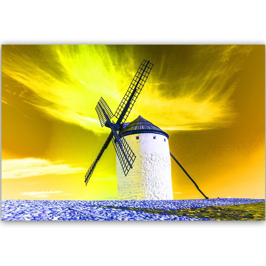 Leinwandbild Windmühle 4