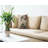 Geisha Faux Linen Lumber Pillow