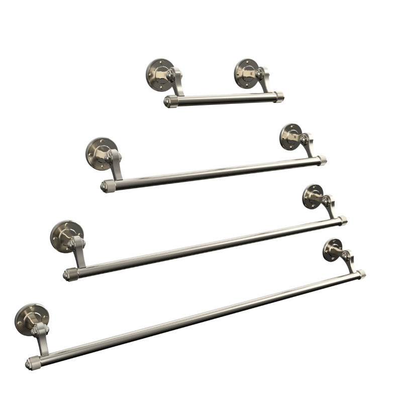 Barre à serviettes Argonaut, L 11 po x P 3 po, Nickel poli
