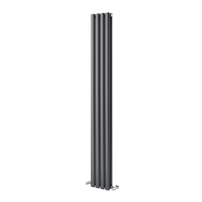 Vertical Flat Panel Radiators, White, 1800mm H x 235mm W