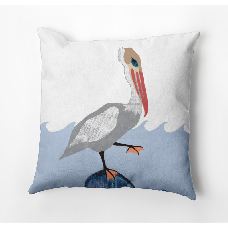 Housse de coussin d'extérieur carré Beach Insert, 20 po x 20 po, Gris