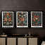 Collection sur toile encadrée sur mesure - Collection de 3 pièces de la collection de pièces de collection wm-38-1529115466-1529115461