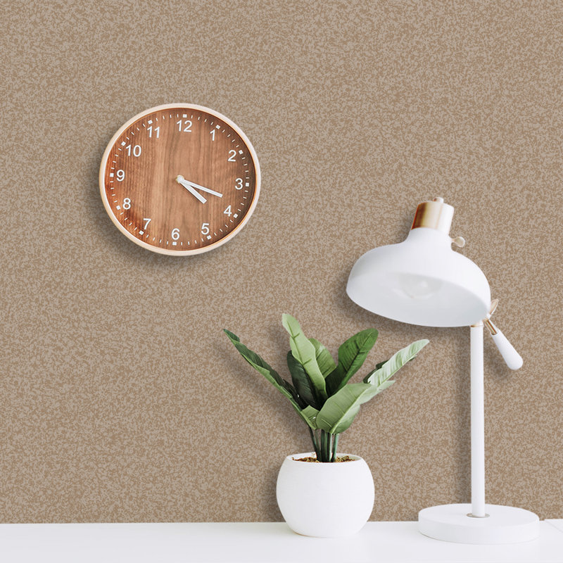 Rouleau de papier peint L 51,18 po x L 41,64 po Gauri, Cappuccino