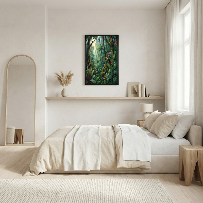Art mural sur toile Lush, H 16 po x l 24 po