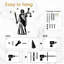 Décoration murale en métal Lady Justice Statue minimaliste moderne abstrait décoration murale-94208082-94208078