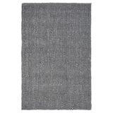 Annello Jute / Sisal Area Rug in Blue Charcoal