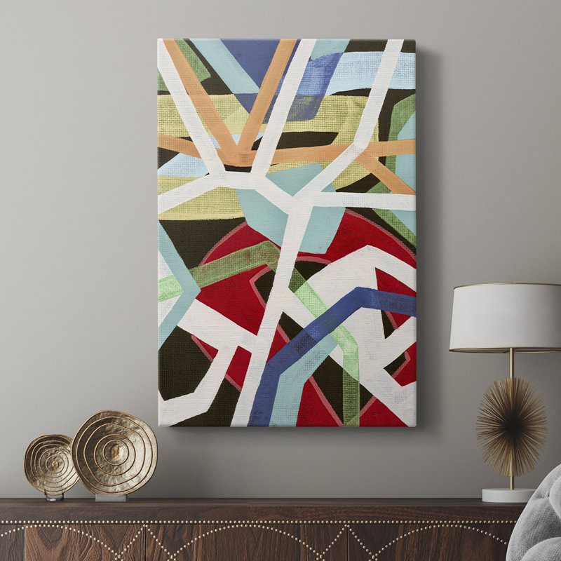 Magnetic Colour II -Custom Wrapped Gallery Cavas, 36" H x 24" W