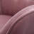 Battistina Velvet Armchair with Ottoman-432621137