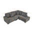 Canapé modulaire réversible en L 93 po-697624583