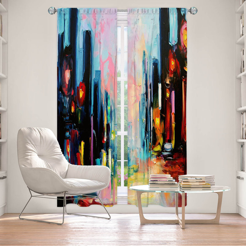 Fayyad Room Darkening Curtain Pair, 20" W x 61" L