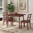 Aremy Rectangular 3-Piece Extendable Drop Leaf Dining Set -2046498245