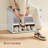 Storage Bench With Padded Seat-1076392378
