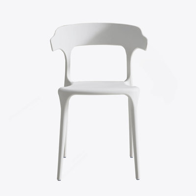 A Set Of 4 Stacked Chairs