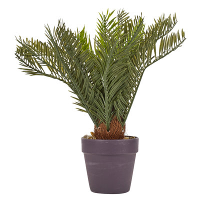 30cm Faux Palm Tree in Pot